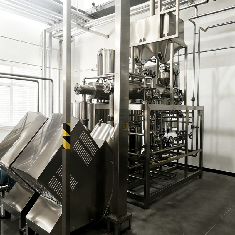 Оборудование для инактивации ферментов сои DRX-SH8000