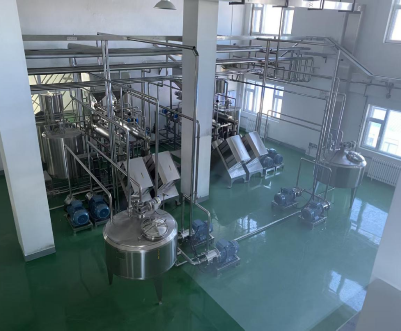 линия по производству соевого молока