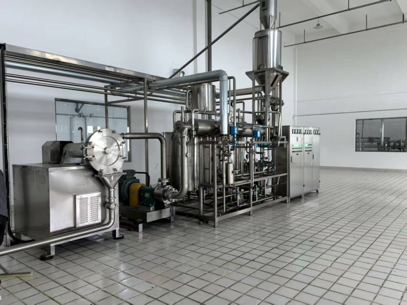 линия предварительной обработки соевых бобов